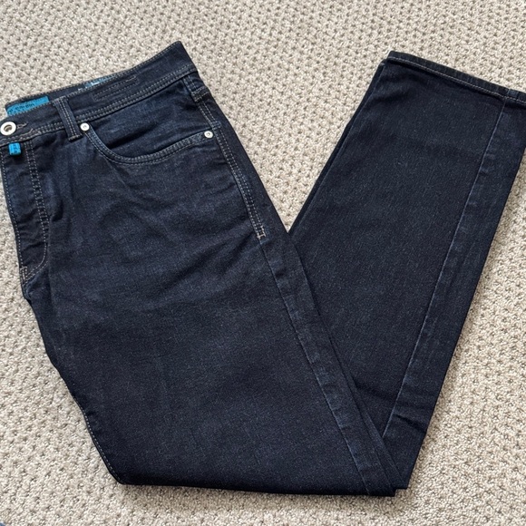 Pierre Cardin Men's Dark Blue Jeans - Picture 1 of 9